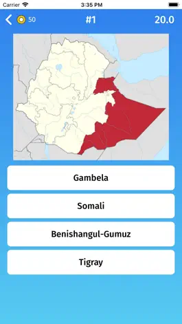 Game screenshot Ethiopia: Provinces Quiz Game hack