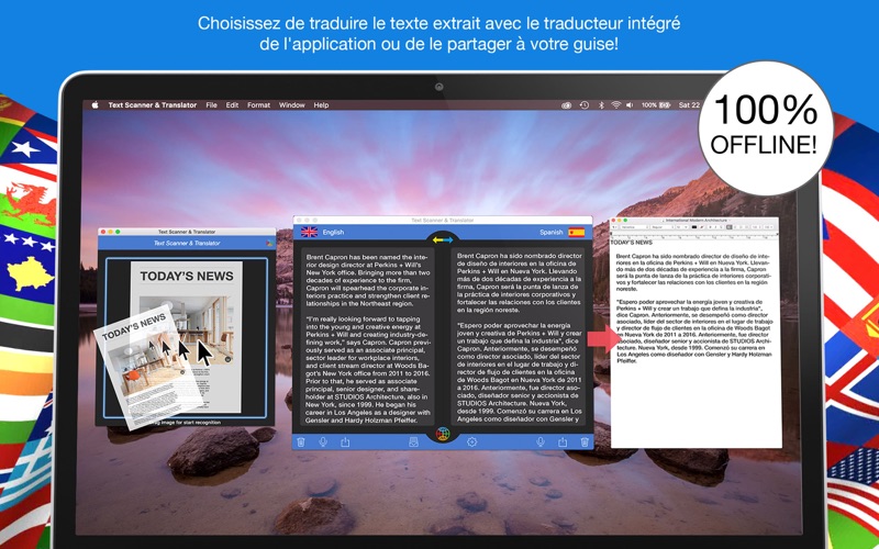 Screenshot #2 pour Scanner et traducteur de texte