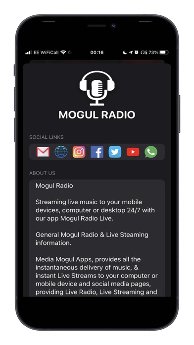 Mogul Radio Screenshot