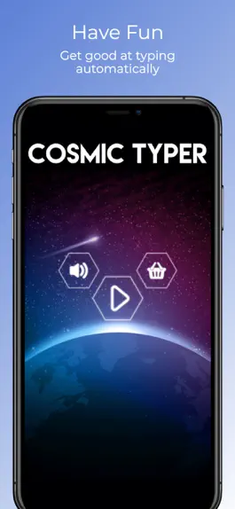 Game screenshot Cosmic Typer apk