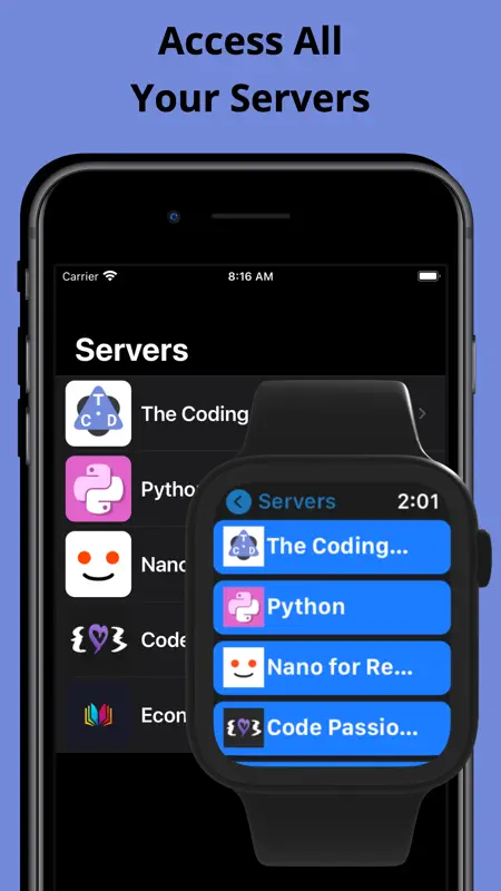 Watch for Discord screenshot 1 of 7