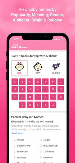 Game screenshot FirstCry Baby Names Finder hack