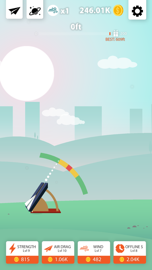 #2. Paper Plane !! (iOS) 由: Dual Cat