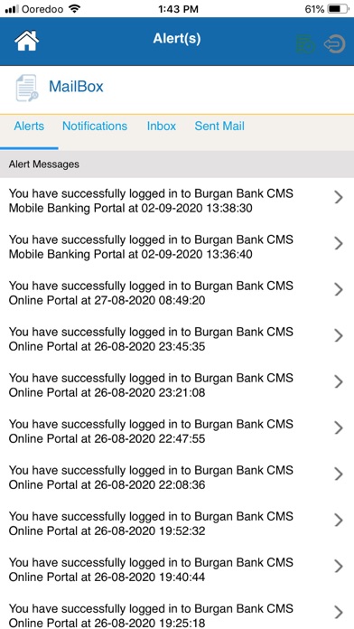 Burgan Bank TBS Screenshot