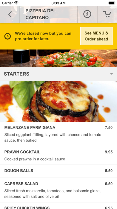 Pizzeria Del Capitano Screenshot 3 - AppWisp.com Pizzeria Del Capitano Screenshot 3 - AppWisp.com