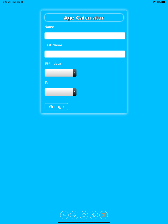 JavaScript Studio iPad screenshot 5 - Utilities app