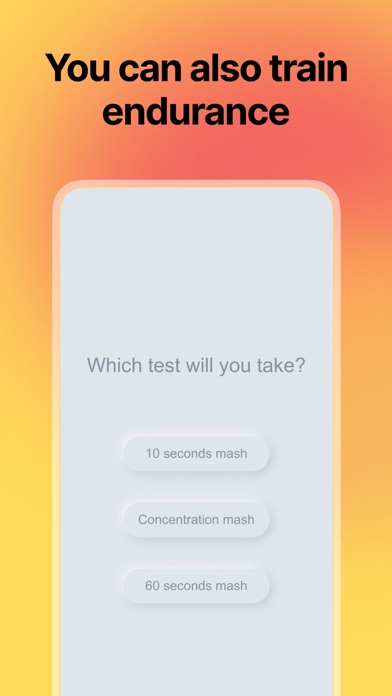 Tap Speed Test Game Screenshot