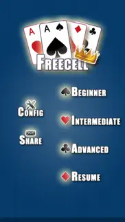 ⊲freecell :) iphone screenshot 4