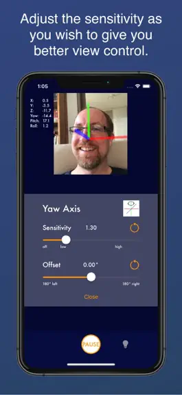 Game screenshot SmoothTrack: Head Tracker hack