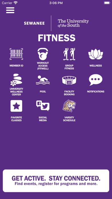 Sewanee FitWell Screenshot
