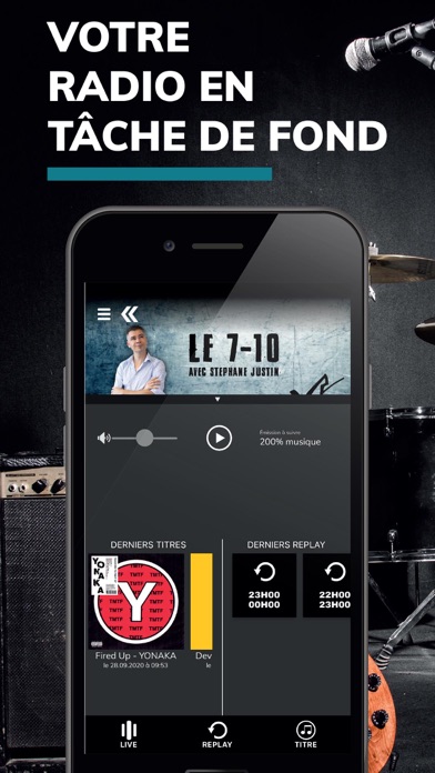 Vertical Radio Screenshot