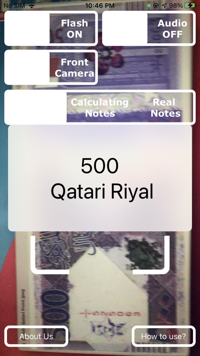 Qatari Money Reader