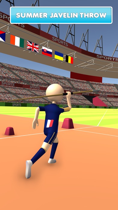 Summer Athletics Events 3D Screenshot