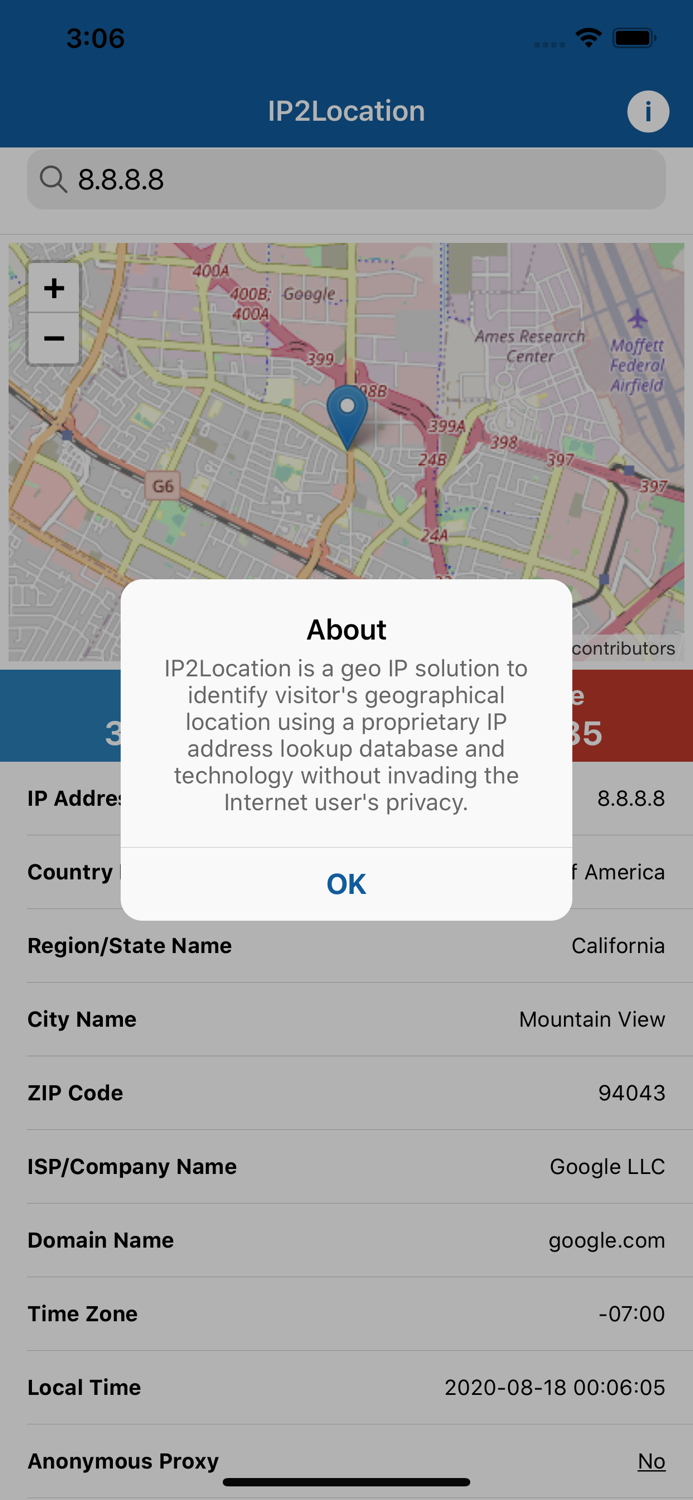 IP2Location Geolocation
