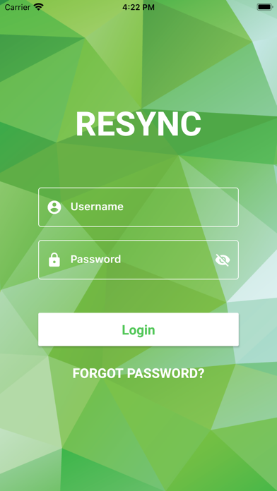 Resync Screenshot