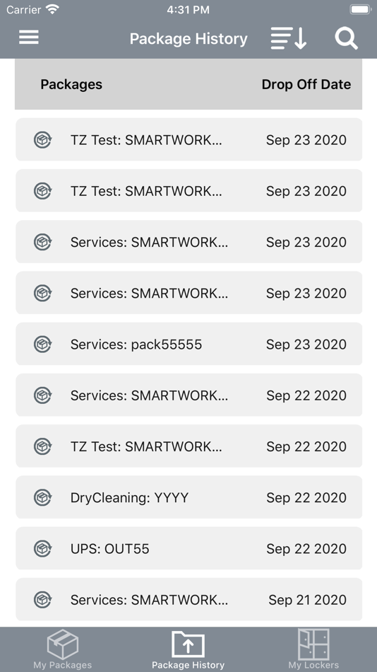 #4. TZ SmartWork Locker App (iOS) Podle: TZI Australia Pty Limited