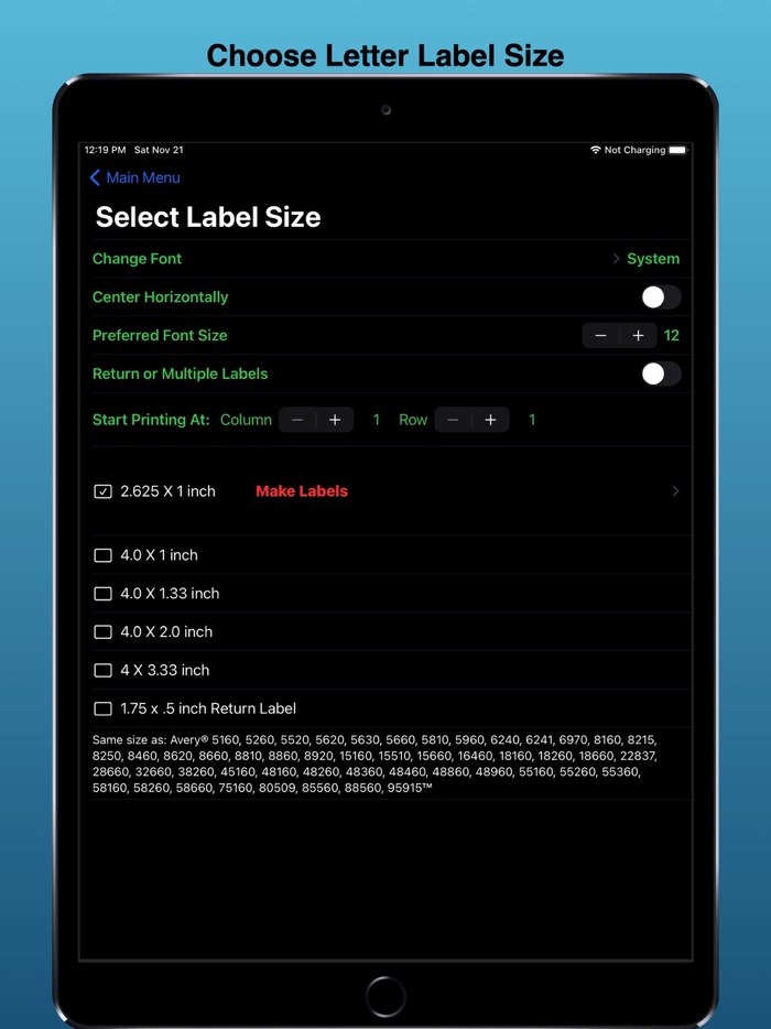 EZ Mailing Labels II