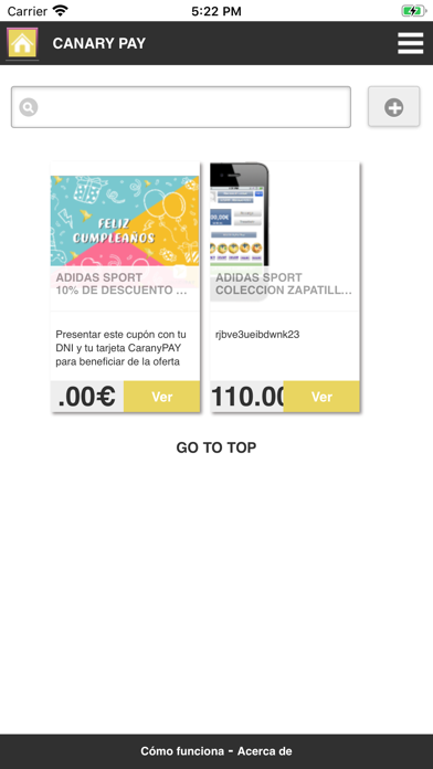 Yo compro en Santa Cruz Screenshot