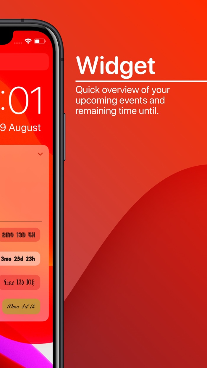 Final Countdown - Track events