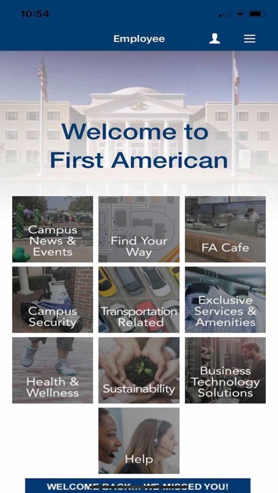 FirstAm Campus App Screenshot