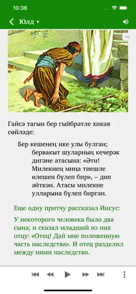 Game screenshot Bible Stories in Tatar hack