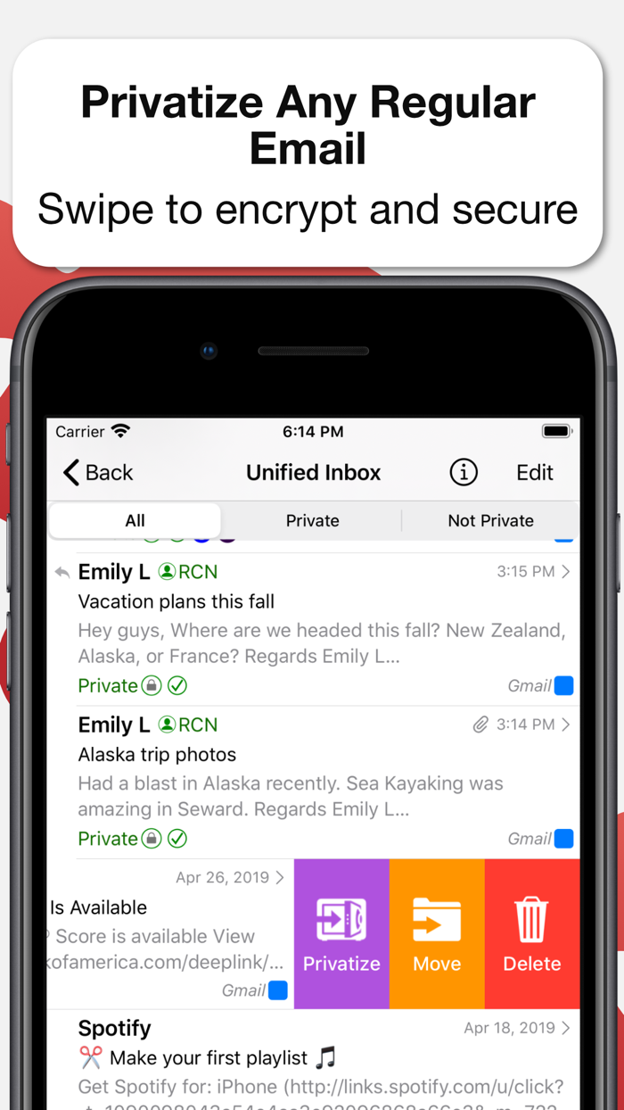 EPRIVO Mail - Encrypted Email