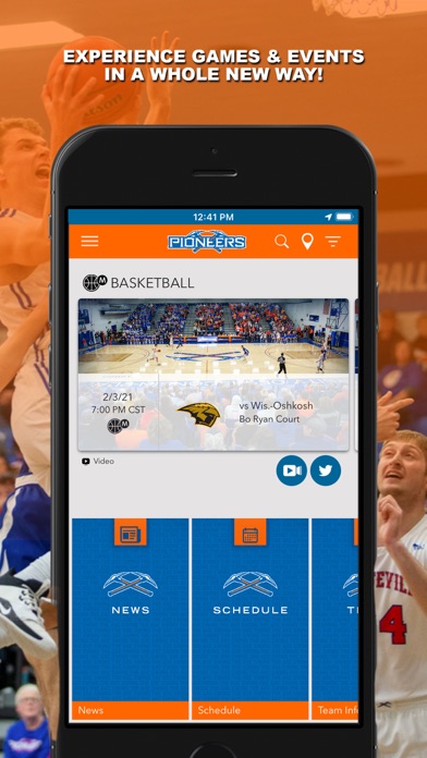Pioneer Athletics Gameday Screenshot 1 - AppWisp.com Pioneer Athletics Gameday Screenshot 1 - AppWisp.com