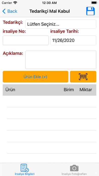 Seç Market Portal Screenshot