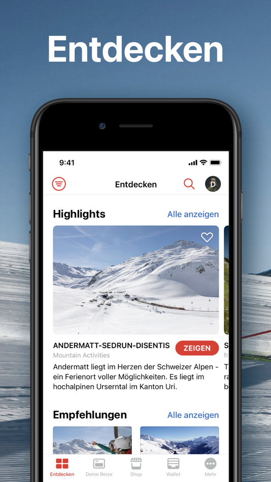 #1. MountainAccess (iOS) 由: Andermatt Sedrun Disentis Marketing AG