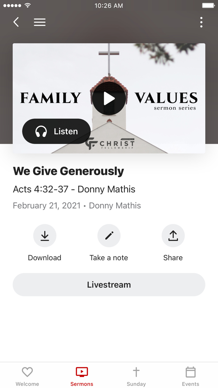 Christ Fellowship Cherrydale