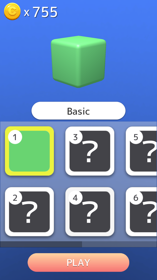 #3. Stepping Cube (iOS) 由: Shota Kameda
