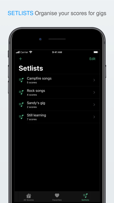 Guitar Scores Screenshot