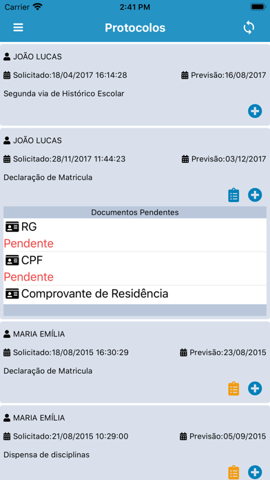 ExtraClasse Screenshot