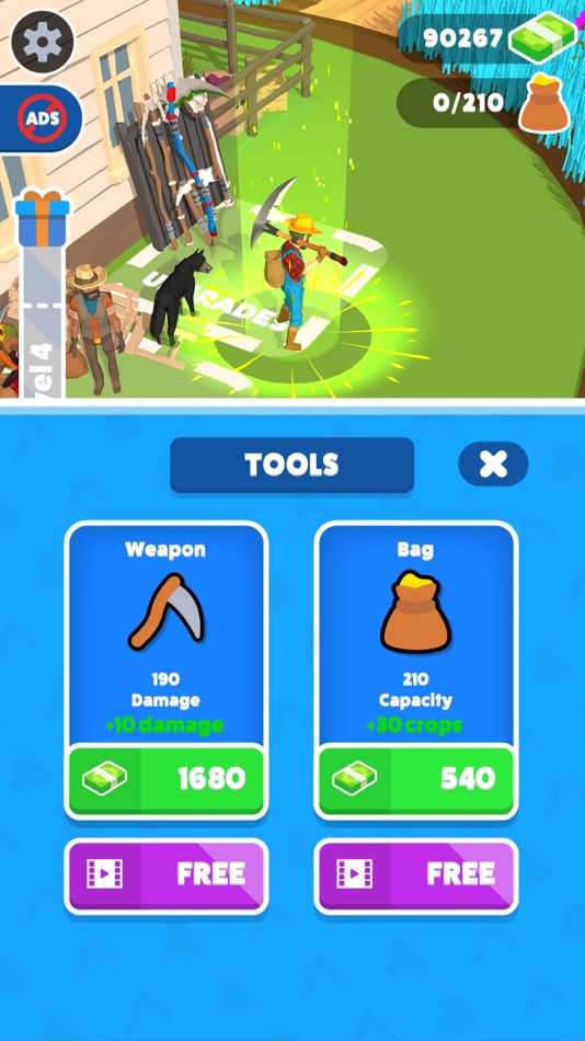 #5. Harvest It! (iOS) By: HOMA GAMES