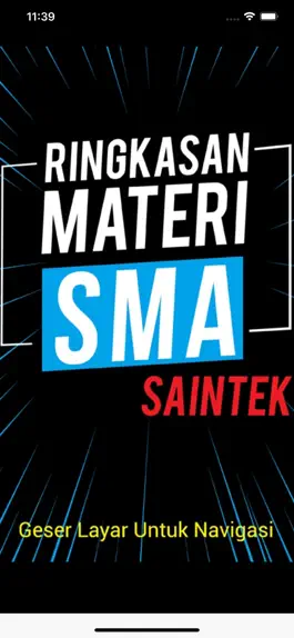 Game screenshot Ringkasan Materi SMA SAINTEK mod apk