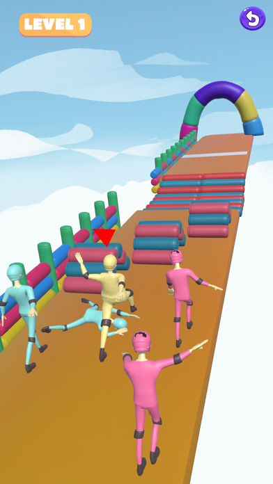 Slippery Stairs! Screenshot