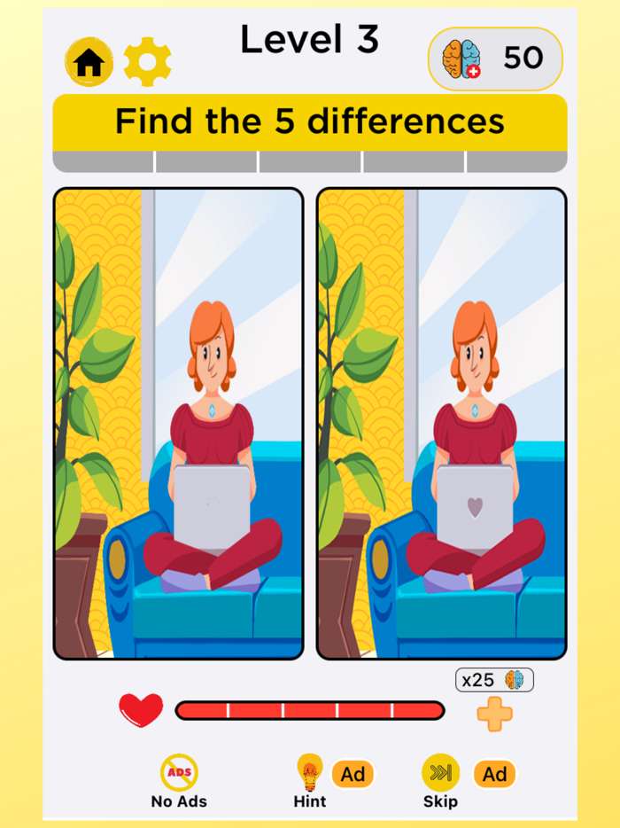 Difference Hero Fun Challenge