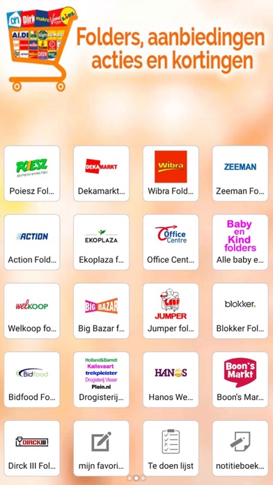 Folders aanbiedingen kortingen screenshot 3