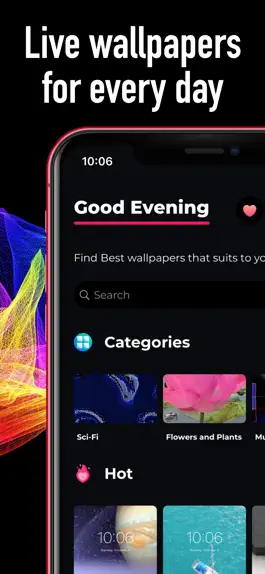 Game screenshot Live Wallpapers for any iPhone mod apk