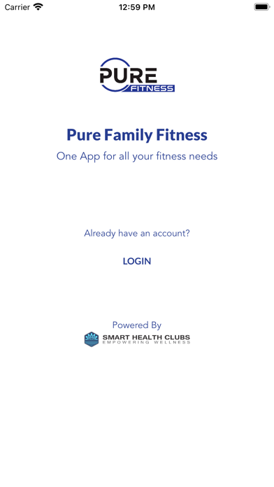 Pure Family Fitness Screenshot
