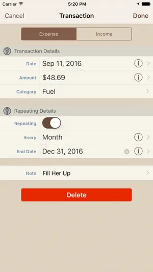 Spending Tracker screenshot 3