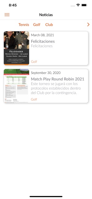 Clube Golff na App Store