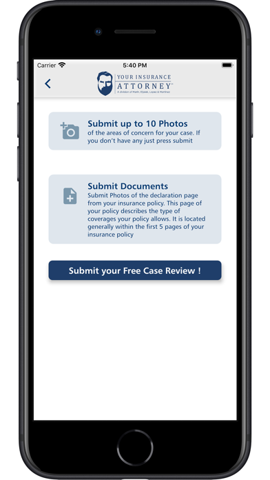 Your Insurance Attorney Screenshot