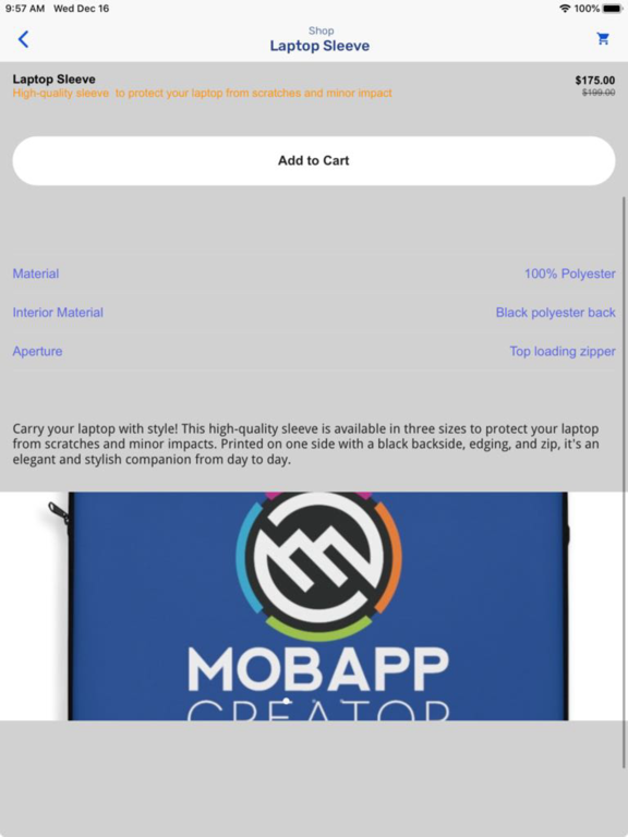 Screenshot #6 pour MobApp Shop