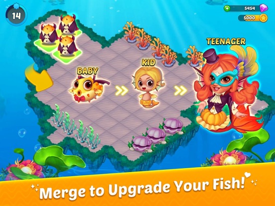 Screenshot #6 pour Merge Mermaids