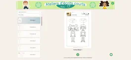 Game screenshot Ateliers d'écrits courts au CP apk