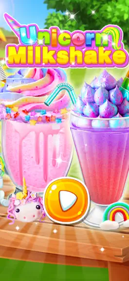 Game screenshot Unicorn Ice Cream Milkshake mod apk