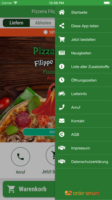 Pizzeria Filippo e Antonio Screenshot