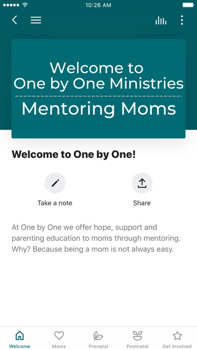 One by One Ministries Screenshot