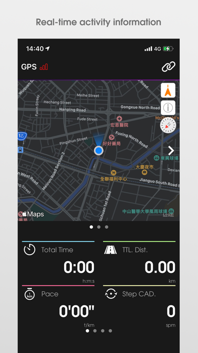 Alatech Fitness Screenshot
